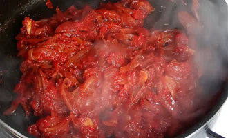 Шаг 6: Приготовление начинки (Крок 6: Приготування начинки)