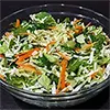 Салат из свежей капусты и моркови (Салат з свіжої капусти і моркви)