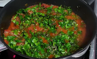 Шаг 6: Добавляем зелень (Крок 6: Додаємо зелень)