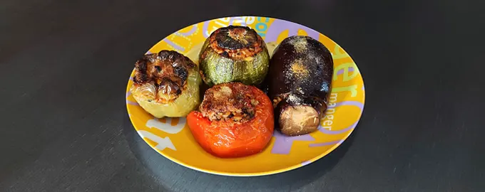 Гемиста — фаршированные овощи (Геміста — фаршировані овочі)