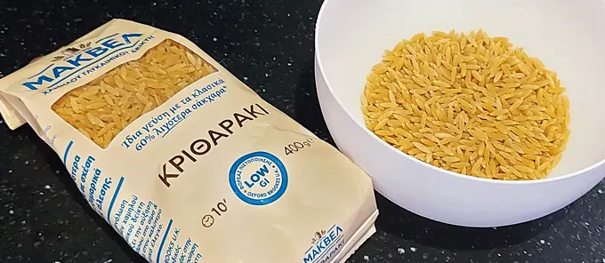 Грецькі Кріфаракі (Італійська паста Орзо)